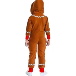 Pepparkaksgubbe Jumpsuit Pyjamas för Män - Familjmatchande Pyjamas[JSR] Kid><noscript><img width=