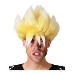 ATOSA Perruque Draken Manga Gul> Peruker