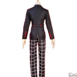 Persona 5 Akira Kurusu Cosplay Costume P5 Protagonist Dancing Star Nig S> Peruker