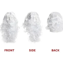 Peruk & Skägg Maskerad Tillbehör Grå Middle Earth Film Mytisk Varelse Peruk - Grått Skägg och Peruk><noscript><img width=