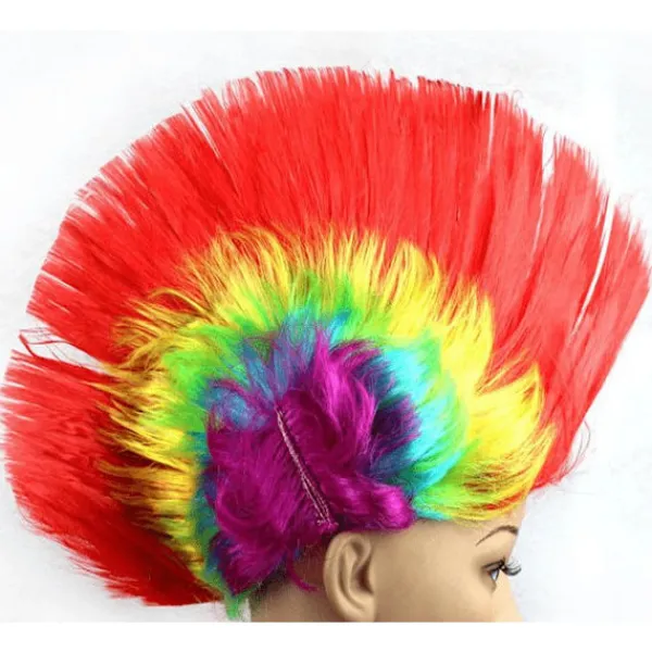 TheTrade Peruk - tuppkam, punkare one size> Peruker