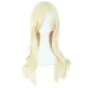 Peruk Anime lång lockig peruk 70CM (Ljusblond)> Peruker