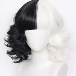 Peruk Cruella De Vil Kuila Halloween Cosplay - hög kvalitet 3> Peruker