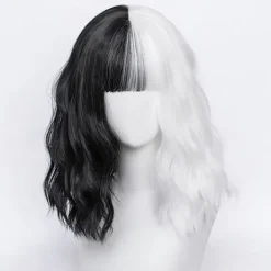 Peruk Cruella De Vil Kuila Cosplay - hög kvalitet> Peruker