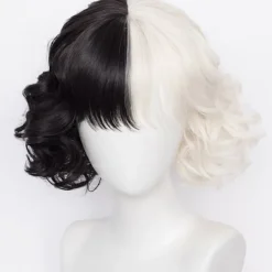 Peruk Cruella De Vil Kuila Cosplay - hög kvalitet><noscript><img width=