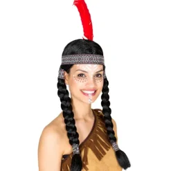 tectake Peruk Indiankvinna> Peruker