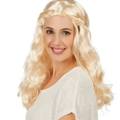 tectake Peruk Medeltida Hovdam><noscript><img width=