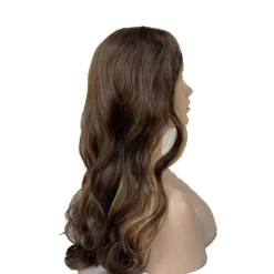 Otego Peruk mörkbrun inkl. peruknät & löshårskam><noscript><img width=