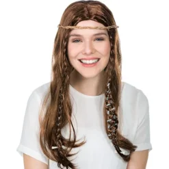 tectake Peruk Stenålderskvinna> Peruker