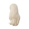 unbranded Peruk Vågigt Cosplay Curly Princess Peruk Vit Snow Queen Långt hår för kvinnor - Beige> Peruker