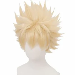 Peruk Värmebeständig Syntet för Cosplay Bakugou Katsuki.z> Peruker
