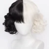 Peruker Cruella De Vil Kuila Cosplay -i> Peruker