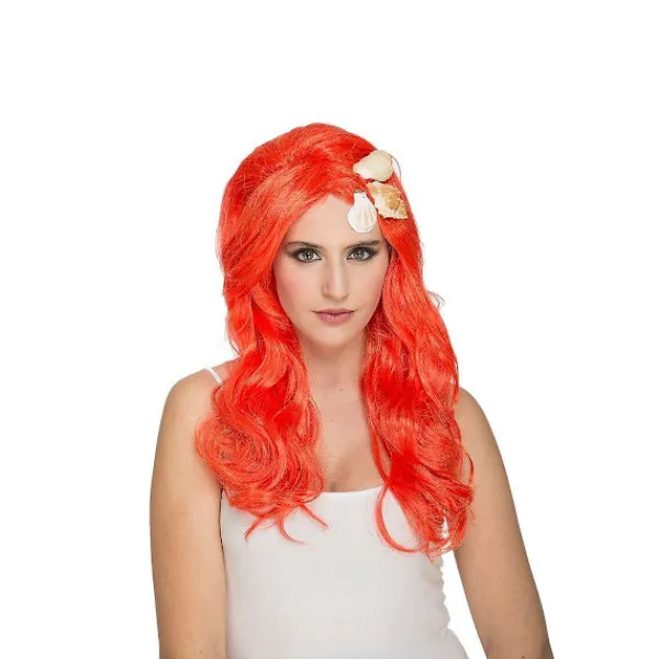 KOOLMEI Peruker My Other Me Mermaid Orange> Peruker