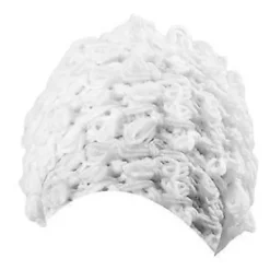 Perukmössa för småbarn, handgjord rolig stickad mössa för vinter Halloween-festdräkt (Vit)><noscript><img width=