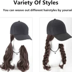 Perukmössa Kostym Hatt Peruk 2 2 2><noscript><img width=