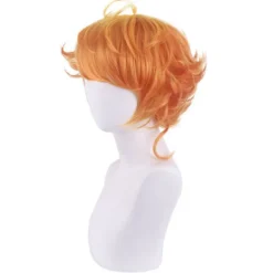 Perukmössa Promised Neverland Party Syntetiska Hårperuker> Peruker