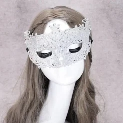 [PL】 Karnevalsmask Venedig Maskeradmask Karnevalsfest Kostym Festlig Fest> Masker