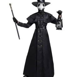 Plague Doctor Kostym med set XL><noscript><img width=