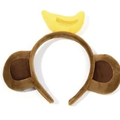 FMYSJ Plush Apa-Öron Hårband Cartoon Banan Hårband Roliga Håraccessoarer (FMY) 1> Huvudbonader