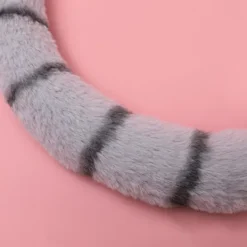 Plushdjur Lemur Öron Huvudbonad Lolita Huvudbonad Lång Svans Päls Hårband><noscript><img width=