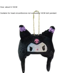 Plysch Huvudskydd Pendel Cross-Dressing Hatt Docka - spotförsäljning 6 6> Huvudbonader