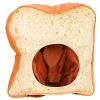 CL Plysch Toast Bröd Selfie Prop Hatt Kostym Tillbehör> Huvudbonader