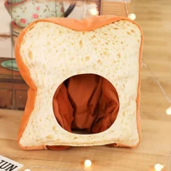 CL Plysch Toast Bröd Selfie Prop Hatt Kostym Tillbehör><noscript><img width=
