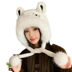 Plyschmössa Pälsmössa SVART><noscript><img width=