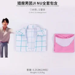 Pojke Demon Anime Komplett Set Retro Stil Polyester Skjorta Outfit M> Dräkter