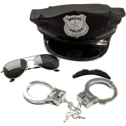 Sweden Quickstyle Polis set vuxen Halloween Maskerad one size> Tillbehör