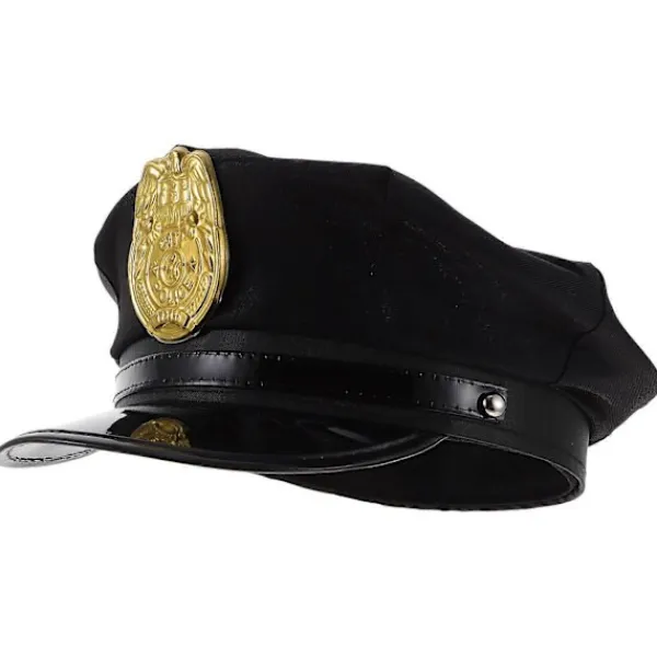 FMYSJ Polisong för barn Cosplay Låtsaslek Poliskeps Barn Kostymtillbehör (FMY) 26.00X26.00X10.00CM> Huvudbonader