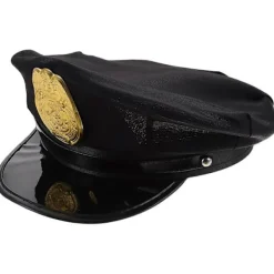 FMYSJ Polisong för barn Cosplay Låtsaslek Poliskeps Barn Kostymtillbehör (FMY) 26.00X26.00X10.00CM><noscript><img width=