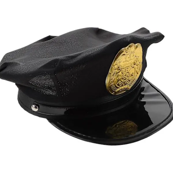 FMYSJ Polisong för barn Cosplay Låtsaslek Poliskeps Barn Kostymtillbehör (FMY) 26.00X26.00X10.00CM> Huvudbonader