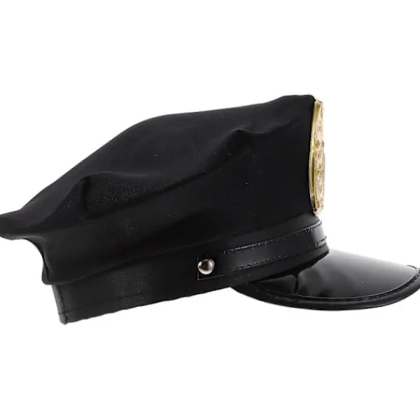 FMYSJ Polisong för barn Cosplay Låtsaslek Poliskeps Barn Kostymtillbehör (FMY) 26.00X26.00X10.00CM> Huvudbonader