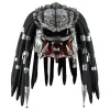 Predator Mask hemsk alien cosplay hjälm mask full latex huvudmask filmtitel kostymtillbehör för Halloween-Perfekt> Huvudbonader