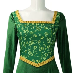 Prinsessan Fiona Klänning Halloween Maskerad Grön Klänning, Party Kostym Rollspel för Vuxna M><noscript><img width=