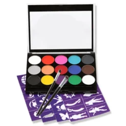 EURL Professionell 36 Färger Ansiktsmålningskit Sminkpalett - lager> Smink