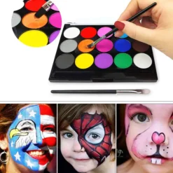 Professionell 36 färger Ansiktsmålning Kit Makeup Palette><noscript><img width=