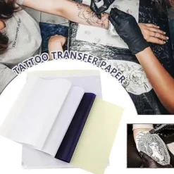 Professionellt tatueringsstencilpapper - A4 termisk överföring för långvariga tatueringskonturer><noscript><img width=