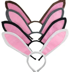 Påsklång kaninöron pannband härlig kanin djur cosplay plysch hårbåge bandana semesterfest hårtillbehör><noscript><img width=