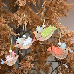 Påskpynt Färgglada DIY Gråfri Hängande Ägg Kyckling Kanin Påskdekoration Semestertillbehör A><noscript><img width=