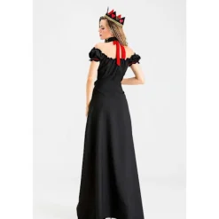 Queen Of Hearts Queen Costume Uniform Halloween Costume Cosplay Witch Costume Vampire -a S> Dräkter