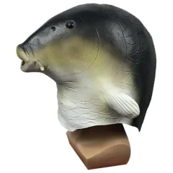 Rabatt Fisk Mask Halloween Kostym Party Djur Hel Huvud Cosplay><noscript><img width=