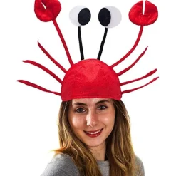 Rabatterad krabbahatt - havsdjurhattar - fiskhattar - Crawfish Co> Huvudbonader