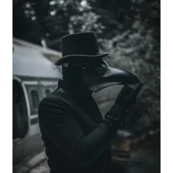 Raxwalker Pestdoktor Mask Halloween Rekvisita Dräktset 3IN1 SET><noscript><img width=