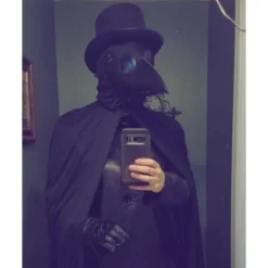 Raxwalker Pestdoktor Mask Halloween Rekvisita Dräktset 3IN1 SET><noscript><img width=