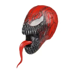 KOOLYOU Röd giftmask i latexhuvudbonader><noscript><img width=