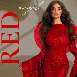 Röda Vingar för Halloween - Röda Djävulsvingar - Djävulskostym Kvinnliga Demonvingar Djävulskostym Tillbehör - Dam> Tillbehör