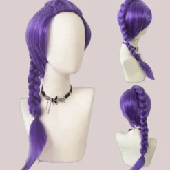 BästaGåva REA Demon K-pop Hunters Kostym Rumi Peruk Mira Zoe Realistisk Anime Cosplay Peruk för Cosplay Konvent><noscript><img width=