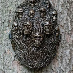 Realismtisk Latex Full Face Skalle Mask Halloween Cosplay Fest Fancy Dress><noscript><img width=